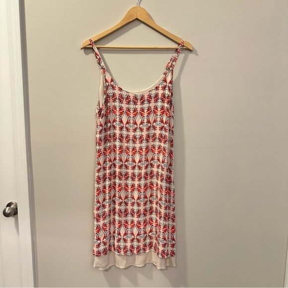Cabi Dress Women’s Small Batik Slip Dress Adjustable Straps Rayon Style 870 Boho - Picture 3 of 11